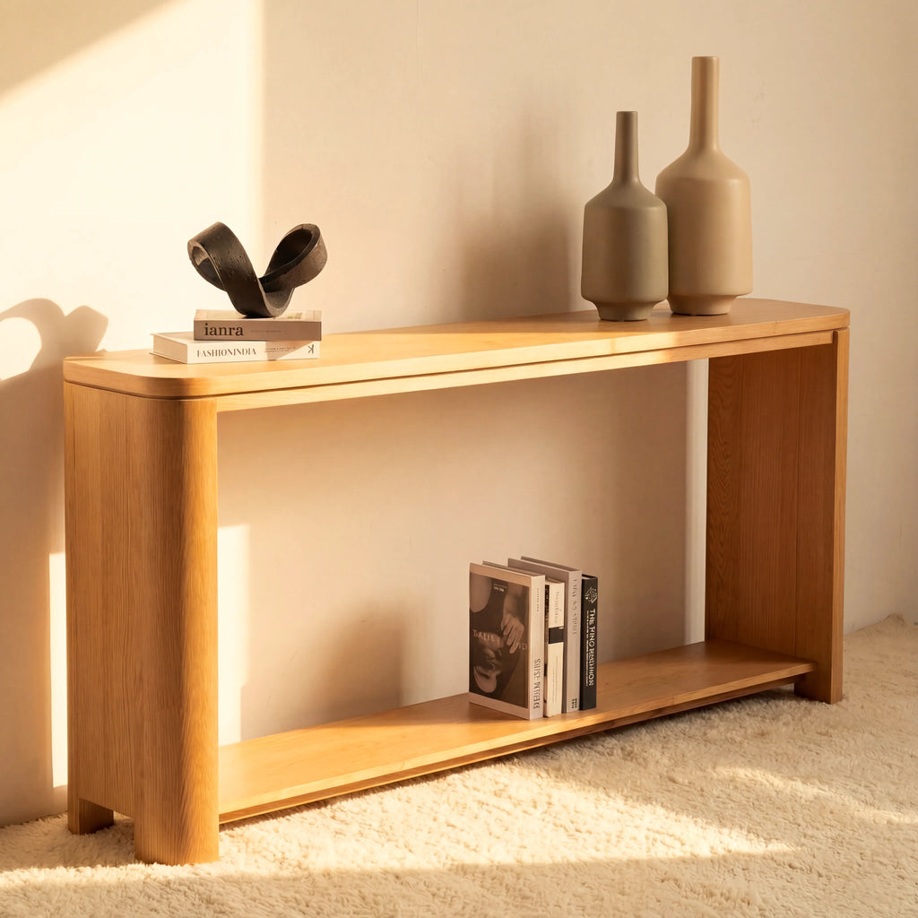 Ovelo Console Table All-oak construction