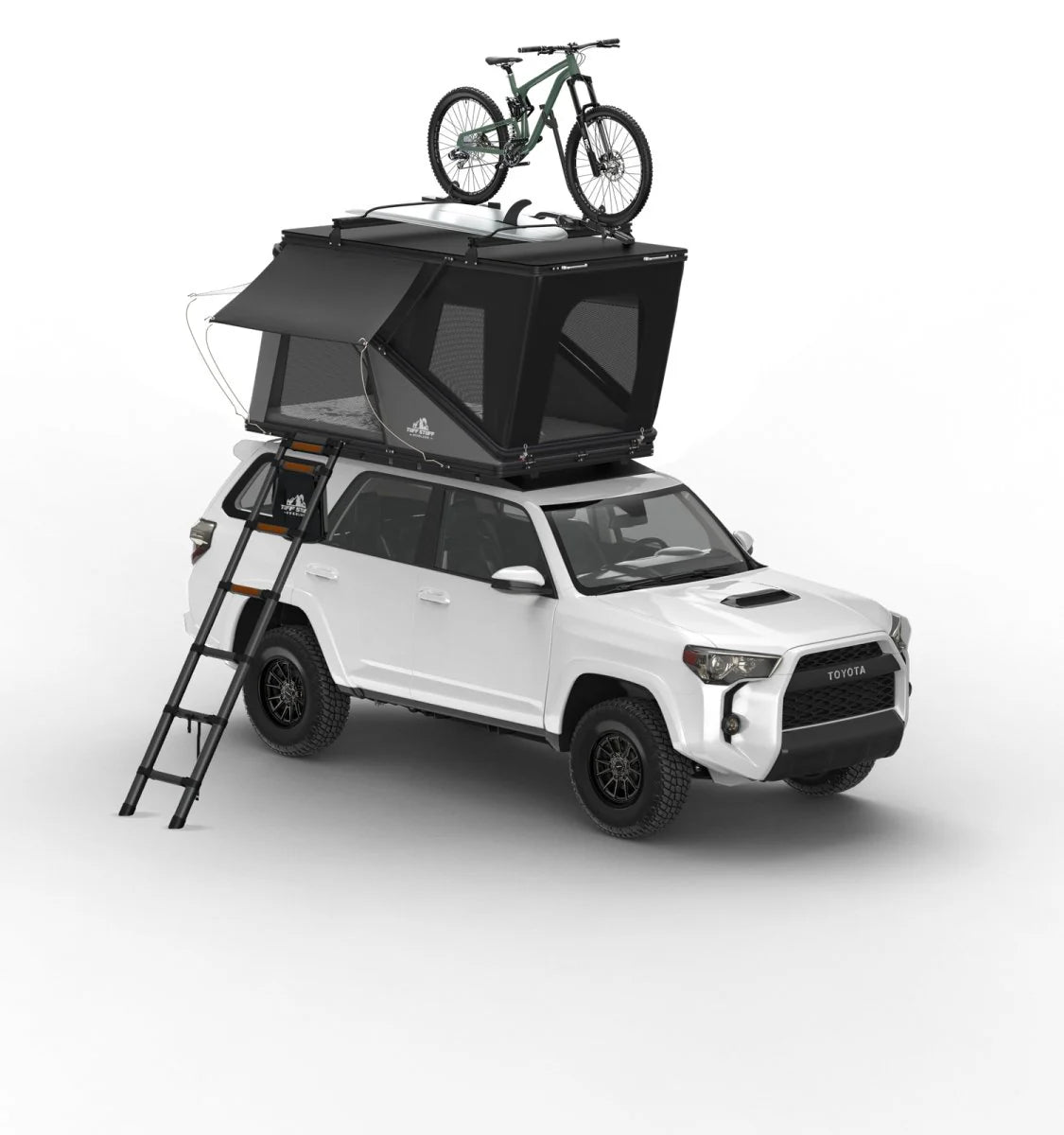 Alpine 51 Hardshell Rooftop Tent, Aluminum, 2 Person, Black
