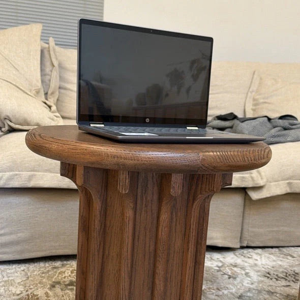 Corin Side Table White oak（karhyn studio sale）