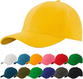 4sold Casquette Baseball Snapback Hip Pop Couleur Unie Ajustable 6 Panneaux Taille Unique Golf Hat Motorcycle Trucker Cap - Homme Femme