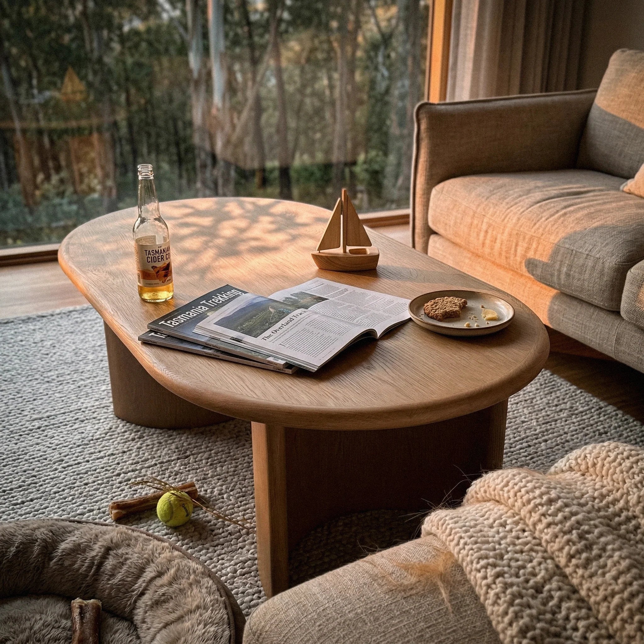 Haven Coffee Table White oak