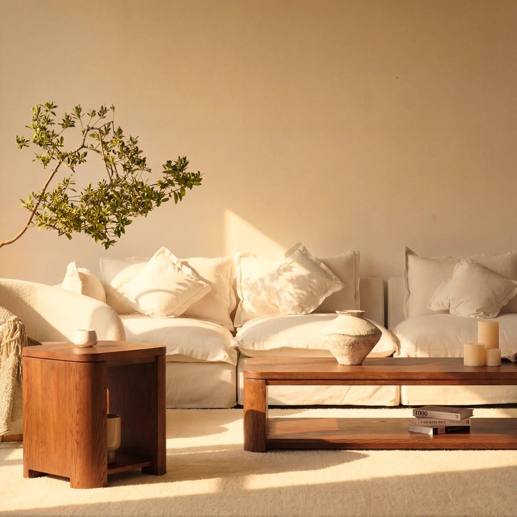 Ovelo Side Table All-oak construction