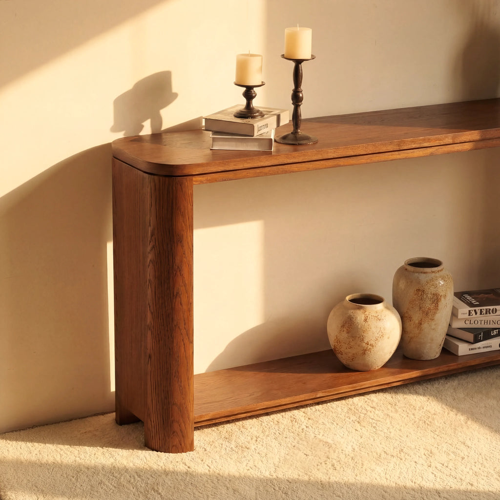 Ovelo Console Table All-oak construction