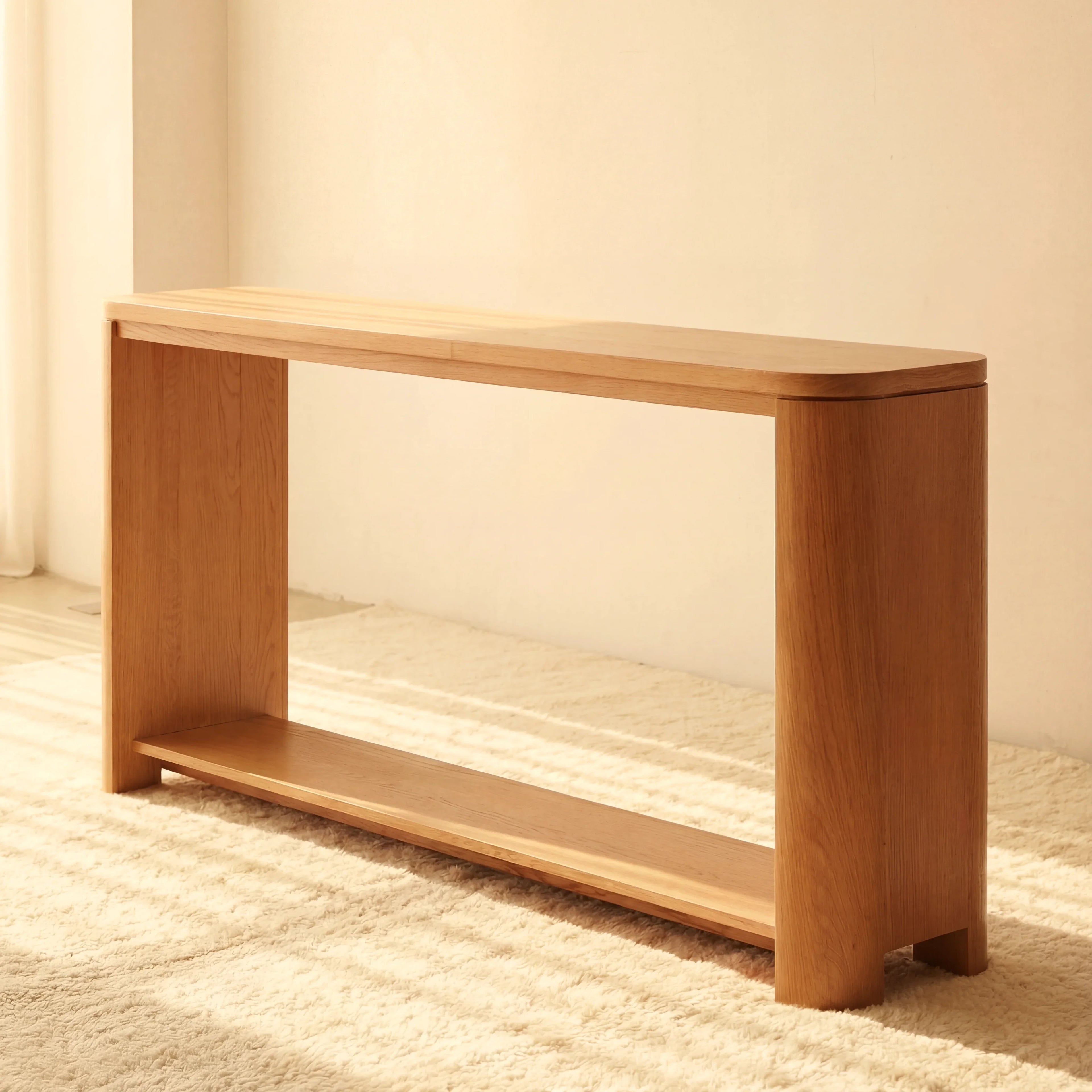 Ovelo Console Table All-oak construction