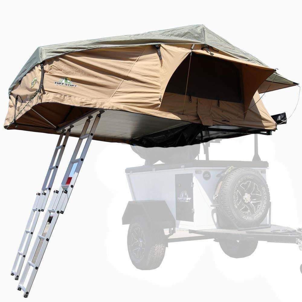 Elite Rooftop Tent Includes Annex Room, 4-5 Person, Tan