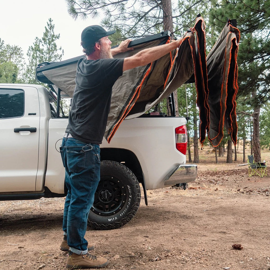 270 Degree Awning, XL, Driver Side, C-Channel Aluminum, Olive